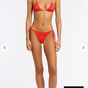Triangl Swimwear Vibrant Red Bikini